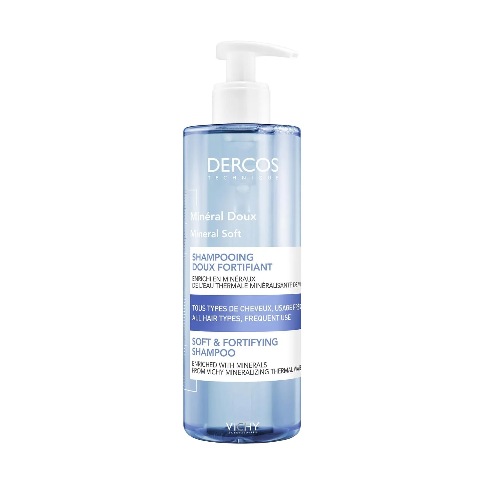 Vichy Dercos Champú Mineral Suave 400 ml