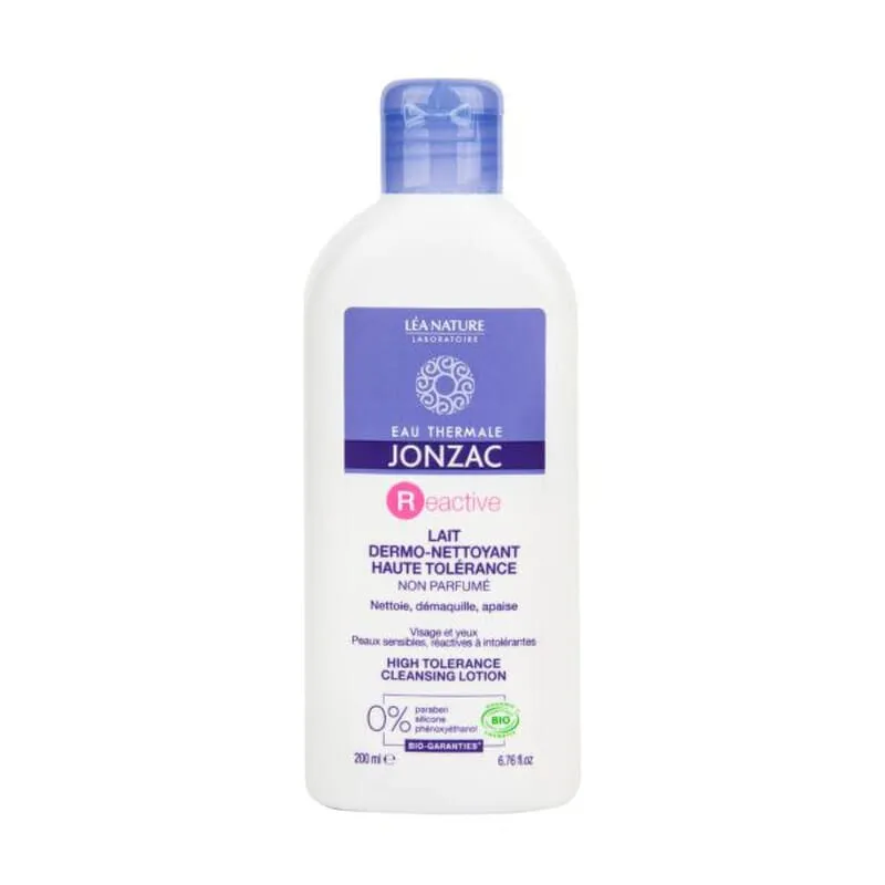 Jonzac Reactive Leche Dermolimpiadora Alta Tolerancia 200ml
