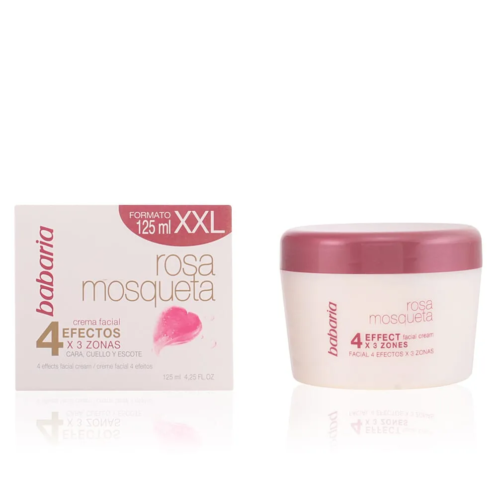 Rosa Mosqueta Crema Facial 4 Efectos 125 ml