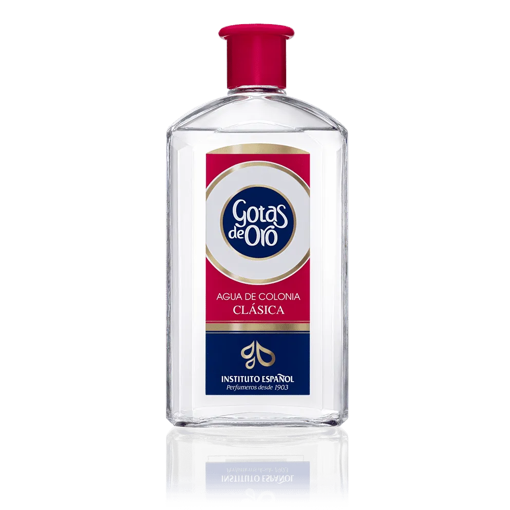 Gotas De Oro Clásica Agua De Colonia 600 ml