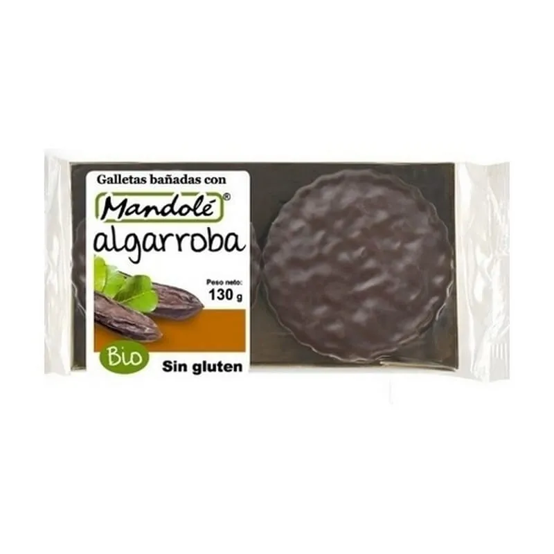 Galletas Bañadas Con Algarroba Bio 125g