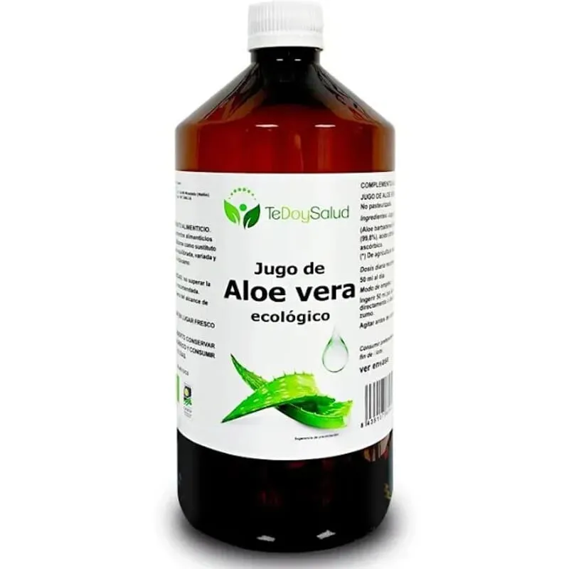 Jugo Aloe Vera Sin Filtrar Bio 1 L