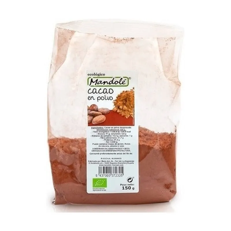 Cacao En Polvo Semidesgrasado 100% Bio 125g