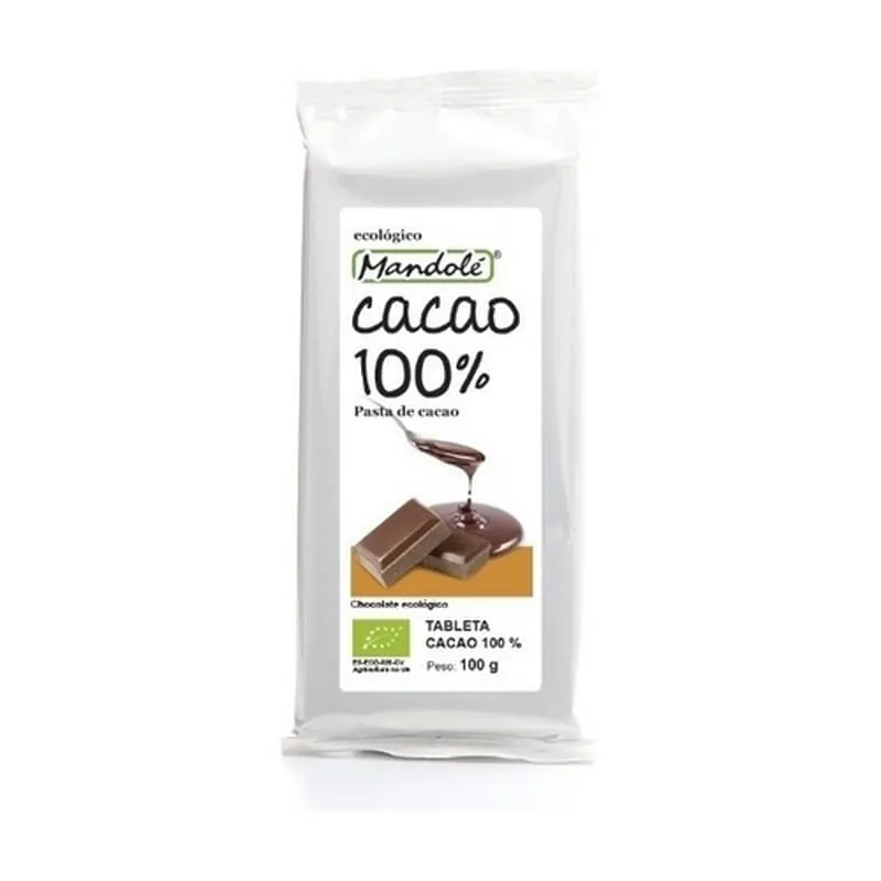 Cacao 100% Pasta De Cacao 100g