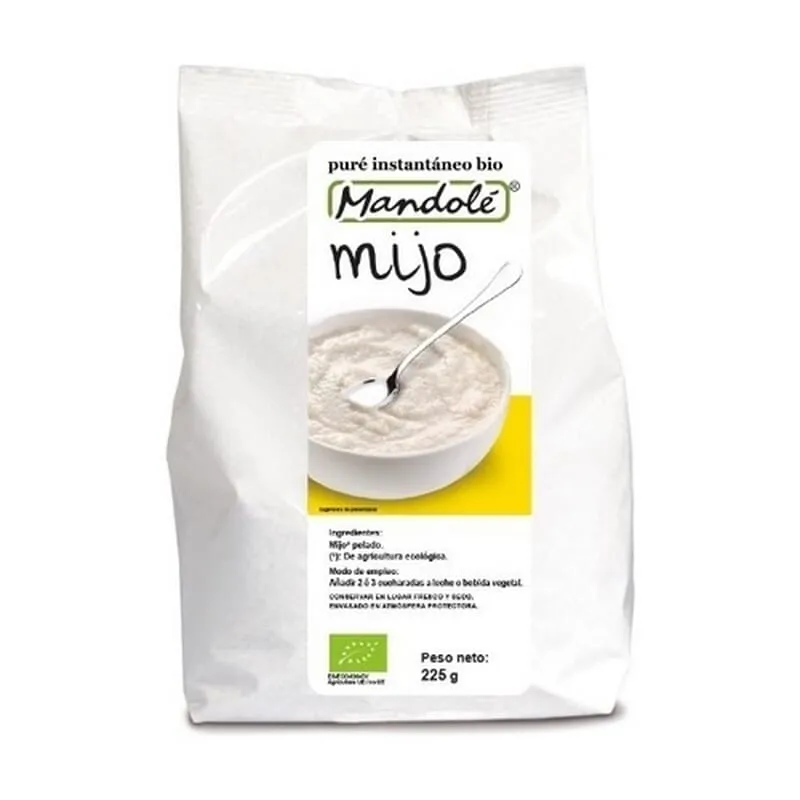 Puré Instantáneo De Mijo En Polvo Bio 250g