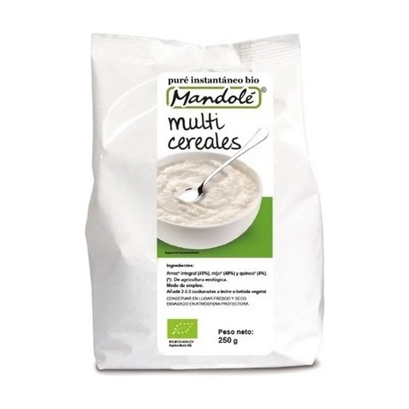 Puré Instantáneo Multicereales Bio 250g