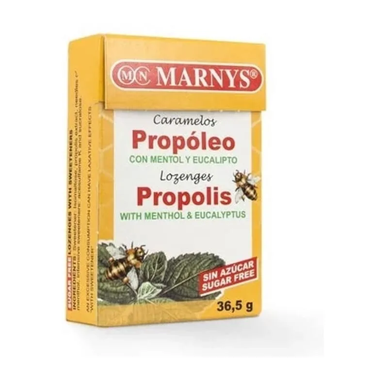 Caramelos De Propoleo Mentol y Eucalipto Sin Azúcar 20 Uds