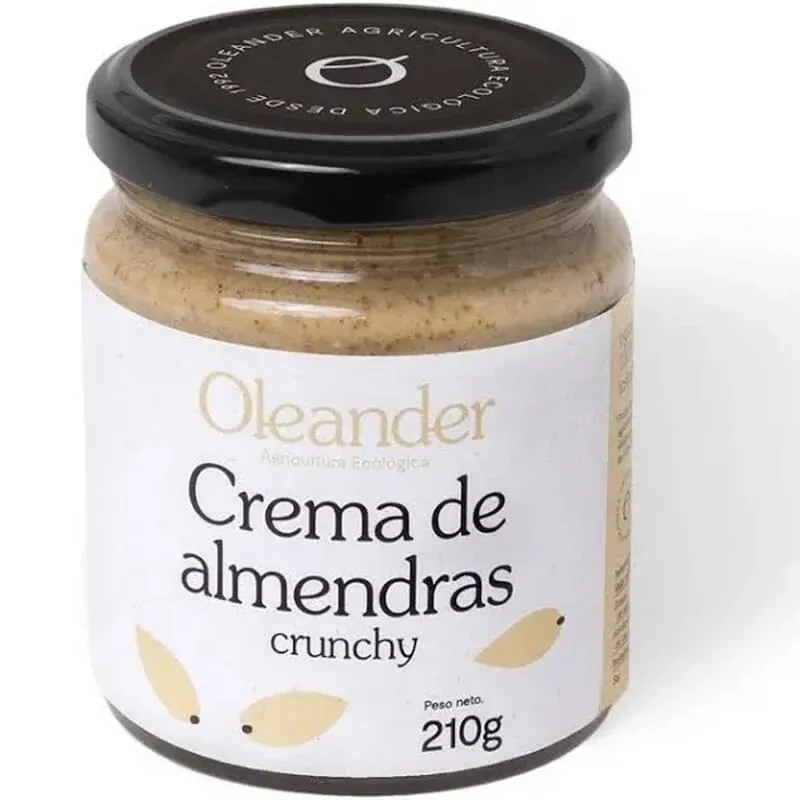Crema De Almendras Crunchy Eco 210g