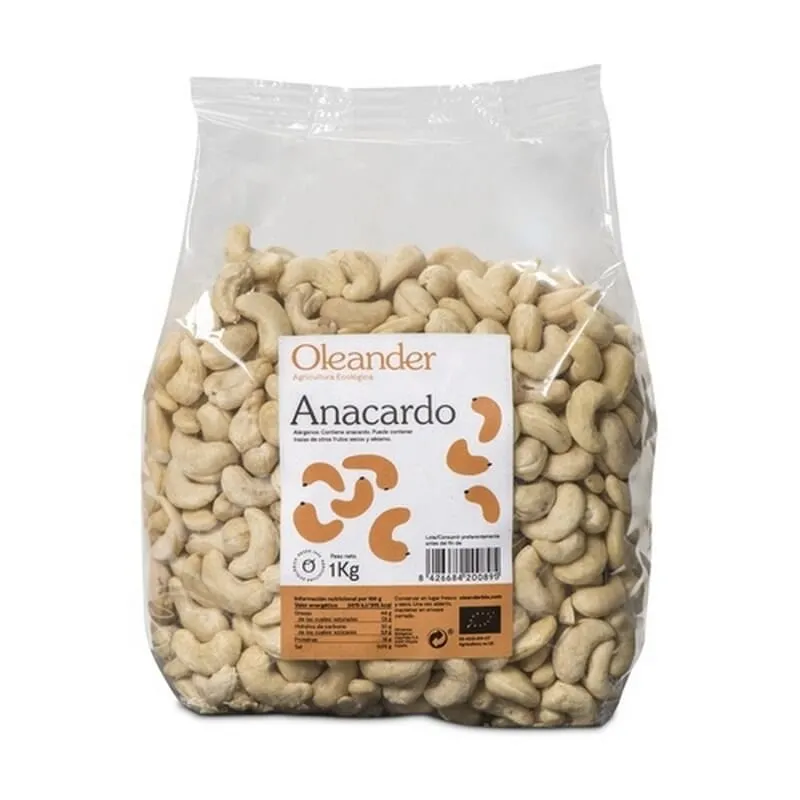 Anacardos Crudos Eco Sin Gluten 1 Kg