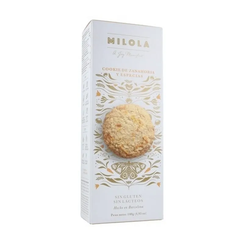 Galletas De Zanahoria Especiada Sin Gluten 140g