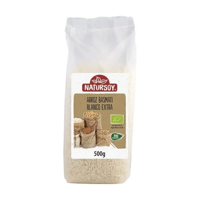 Arroz Basmati Blanco Bio Vegan 500g