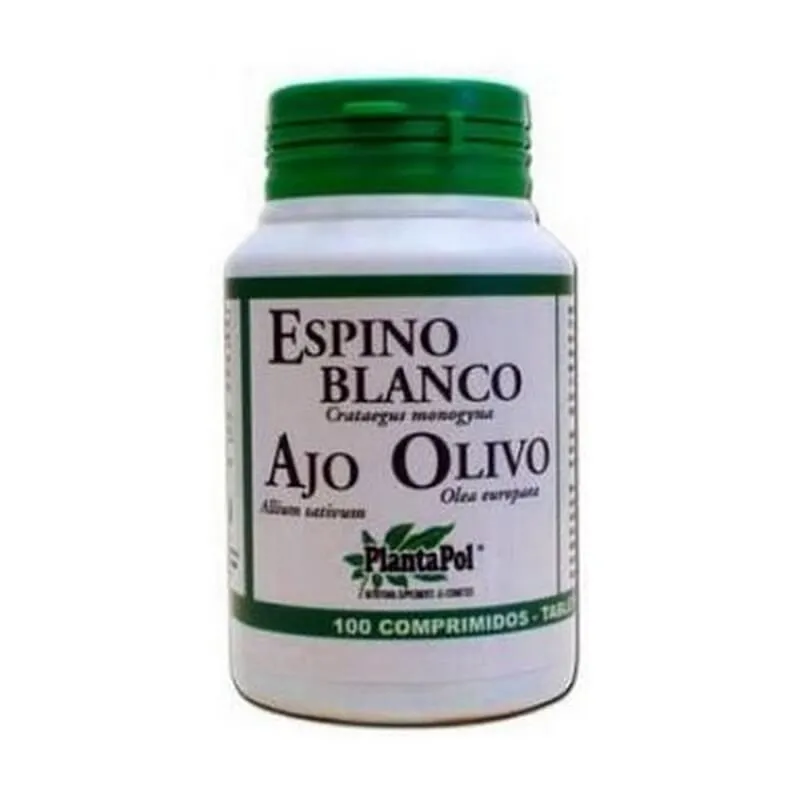 Espino Blanco Ajo Olivo 100 Tabs