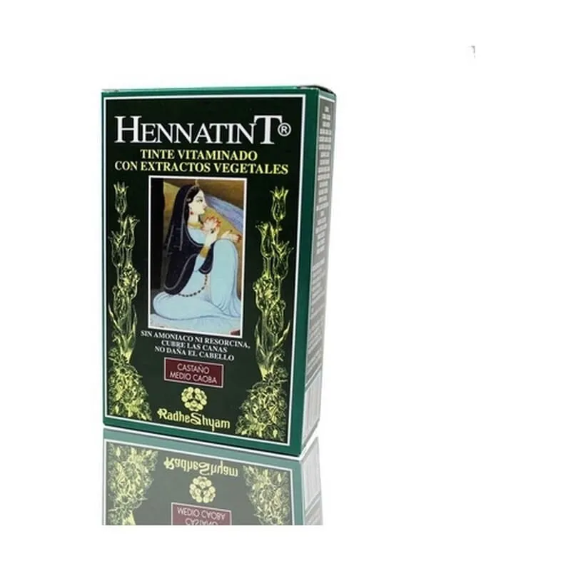 Hennatint #Castaño Medio Caoba 60 ml