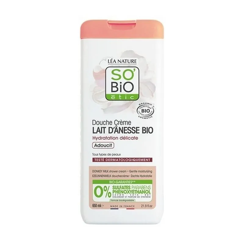 Gel De Ducha Hidratante Suave Leche De Burra Bio 650 ml