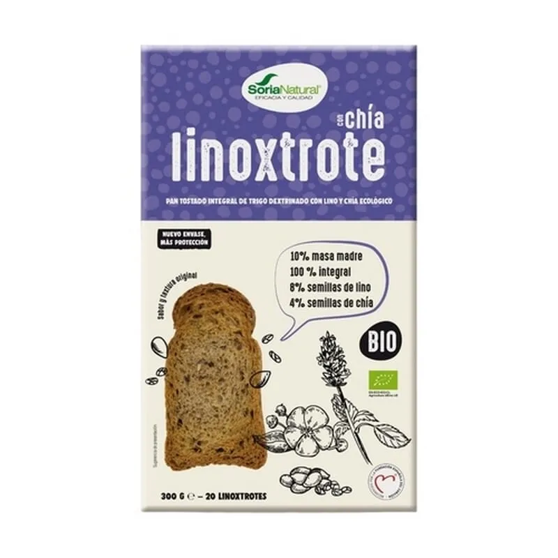Biscotes Linoxtrote Chia Eco 300g