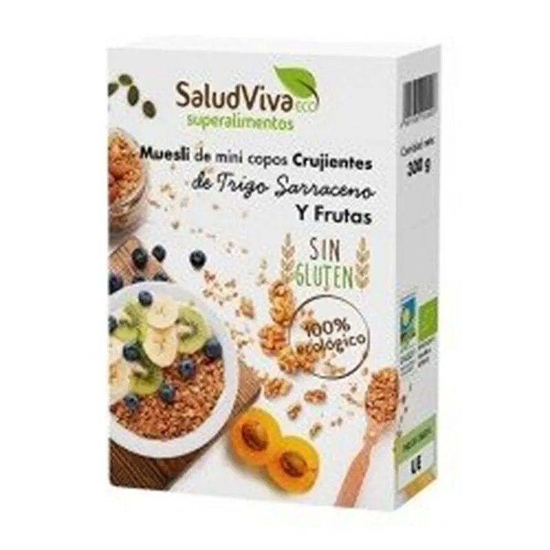 Muesli Crujiente Trigo Sarraceno Fruta Mini 300g
