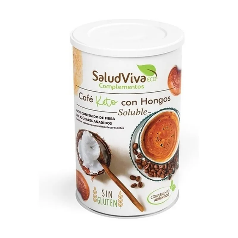 Café Soluble Keto Con Hongos 150g