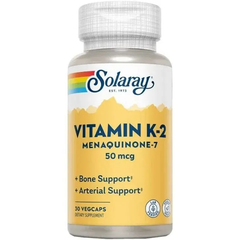 Vitamin K2 Menaquinone-7 50 mcg 30 Caps