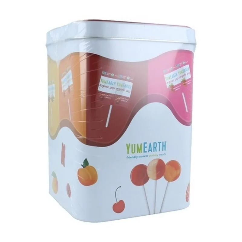 Lata Piruletas Sin Gluten Eco Vegan 50 Uds