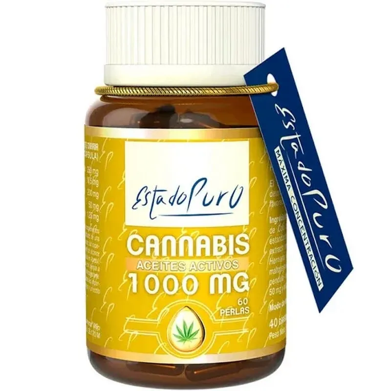 Cannabis Aceites Activos 1000Mg 60 Perlas