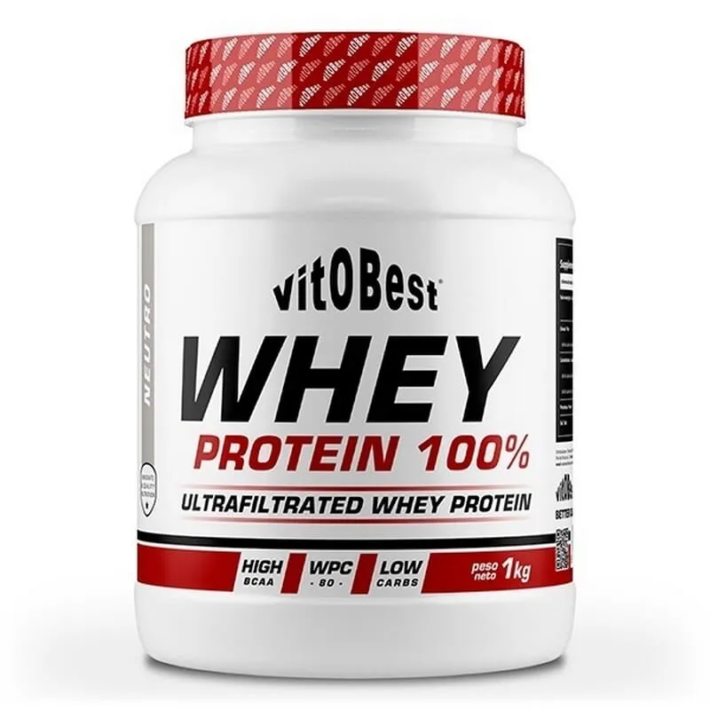 Whey Protein 100% Sabor Neutro 1 Kg