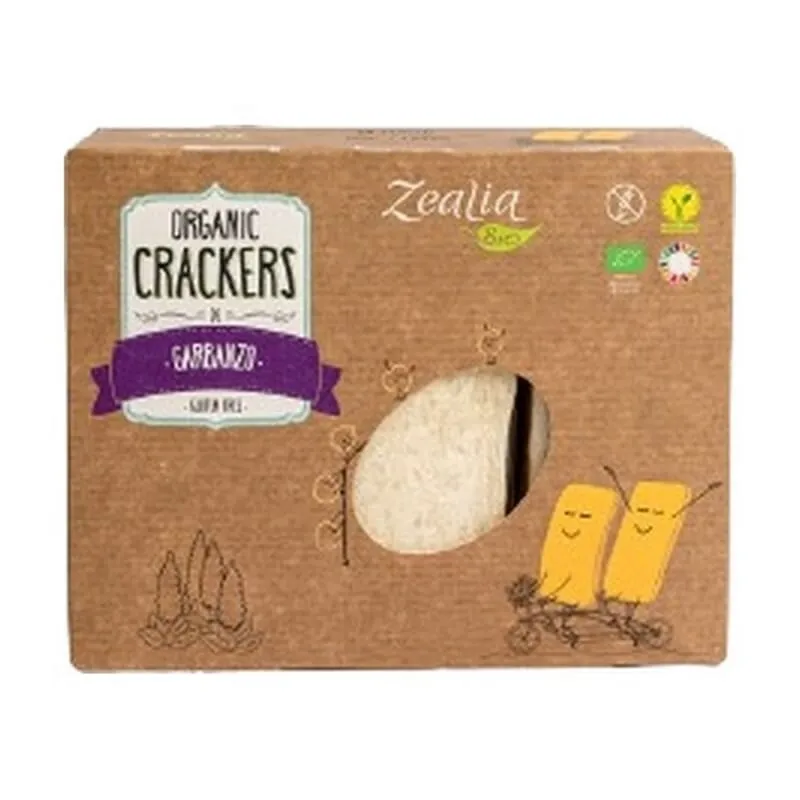 Crackers De Garbanzos Sin Gluten Bio 120g