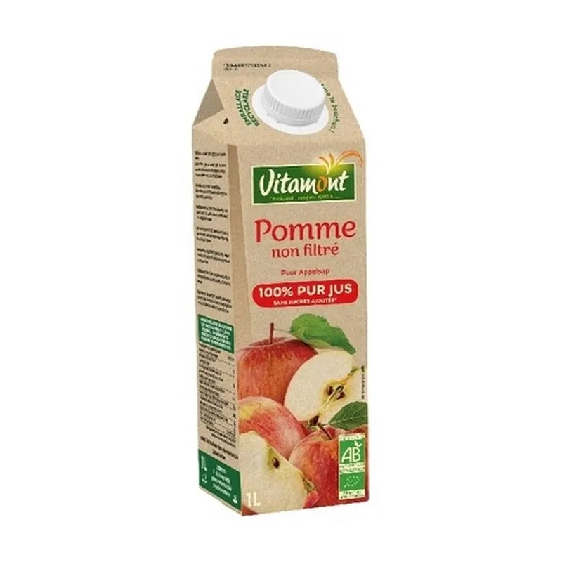 Zumo De Manzana Brick Bio 1 L