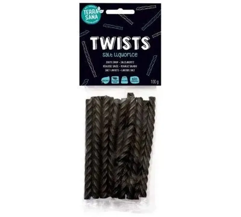 Regaliz Twists Sal Bio 100g