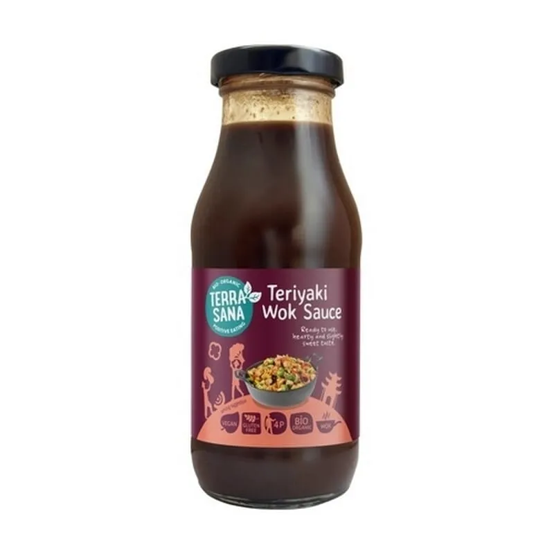 Salsa Wok Teriyaki Bio 240 ml