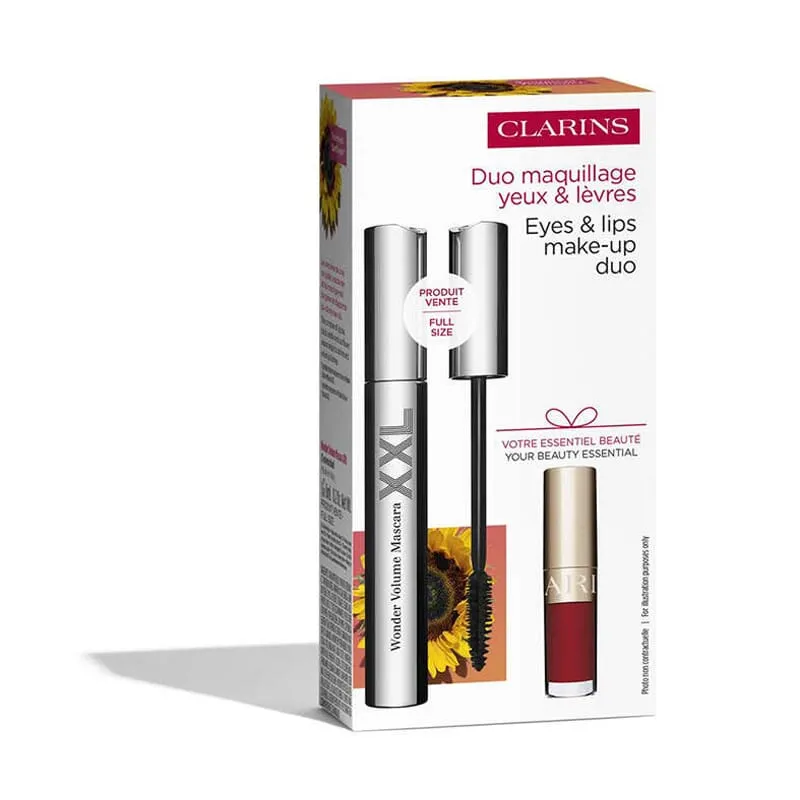 Wonder Volume Mascara XXL + Lip Comfort Oil Lote