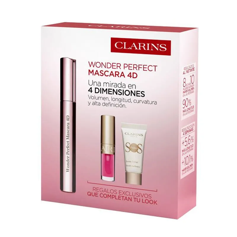 Wonder Perfect Mascara 4D + SOS Primer White + Lip Comfort Oil Lote