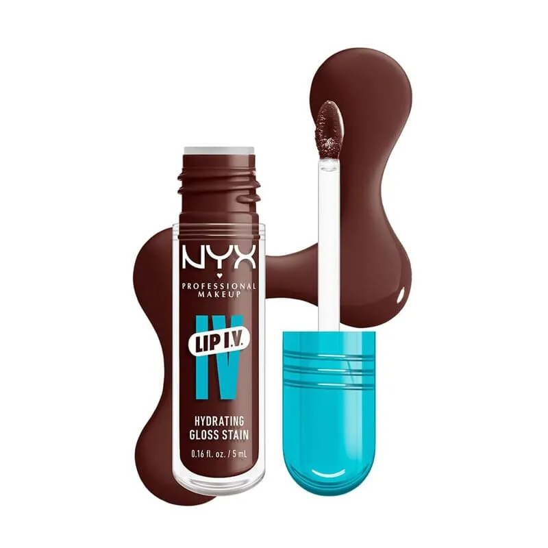 Lip IV Hidrating Gloss Stain Serum #Mocha Me Wet