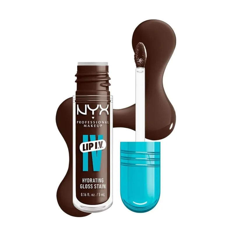 Lip IV Hidrating Gloss Stain Serum #Espresso Soak