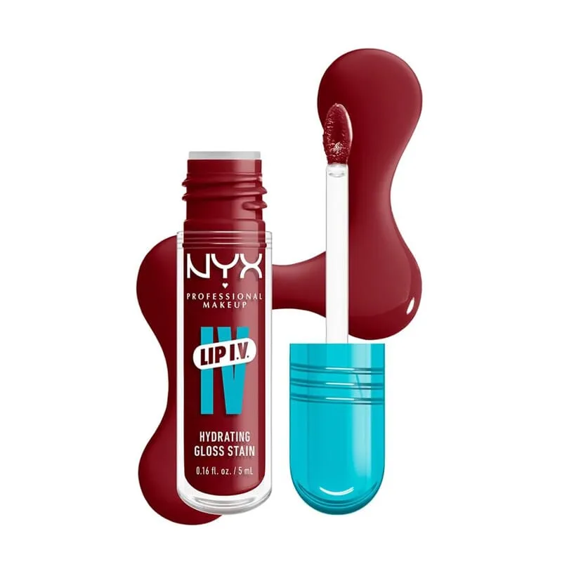 Lip IV Hidrating Gloss Stain Serum #Cranberry Splash