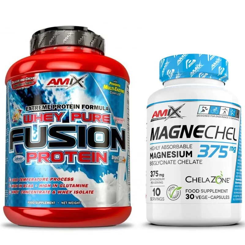 Pack Regalo Whey Pure Fusion 2,3 Kg + Magnechel 30 Caps
