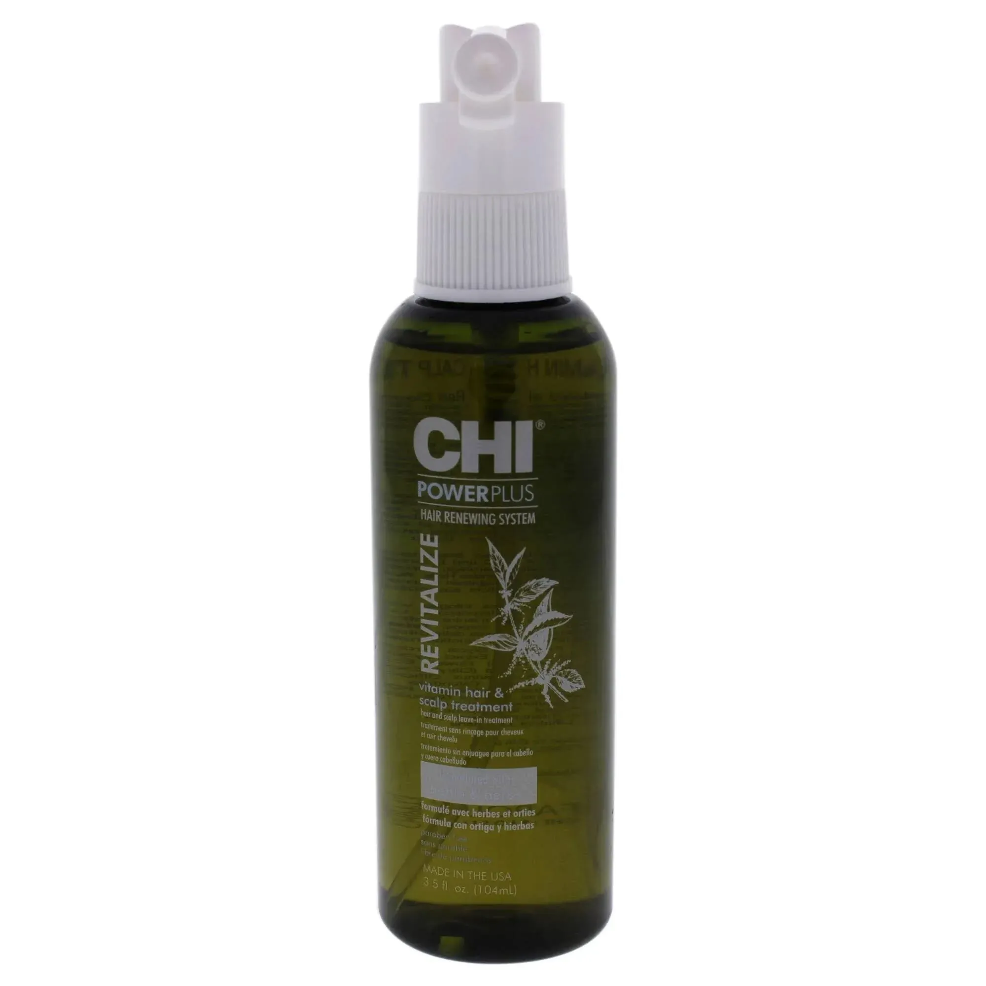 Chi Power Plus Revitalize Tratamiento Vitamínico Cabello & Cuero Cabelludo 104 ml