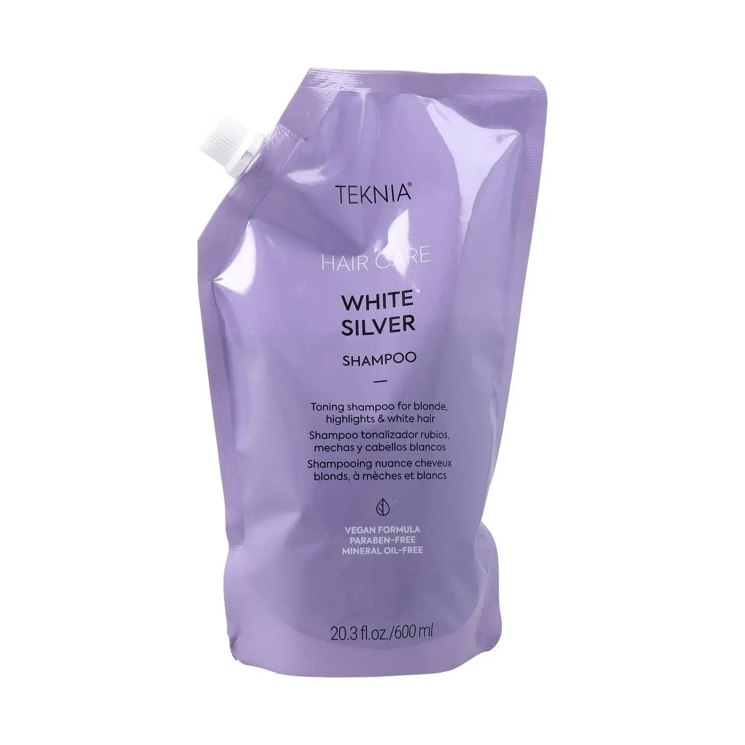 Teknia Hair Care White Silver Refill Champú 600 ml