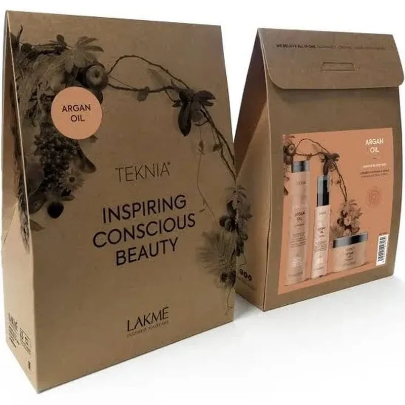 Teknia Inspiring Conscious Argan Oil Beauty Pack 1 Lote 3 Uds