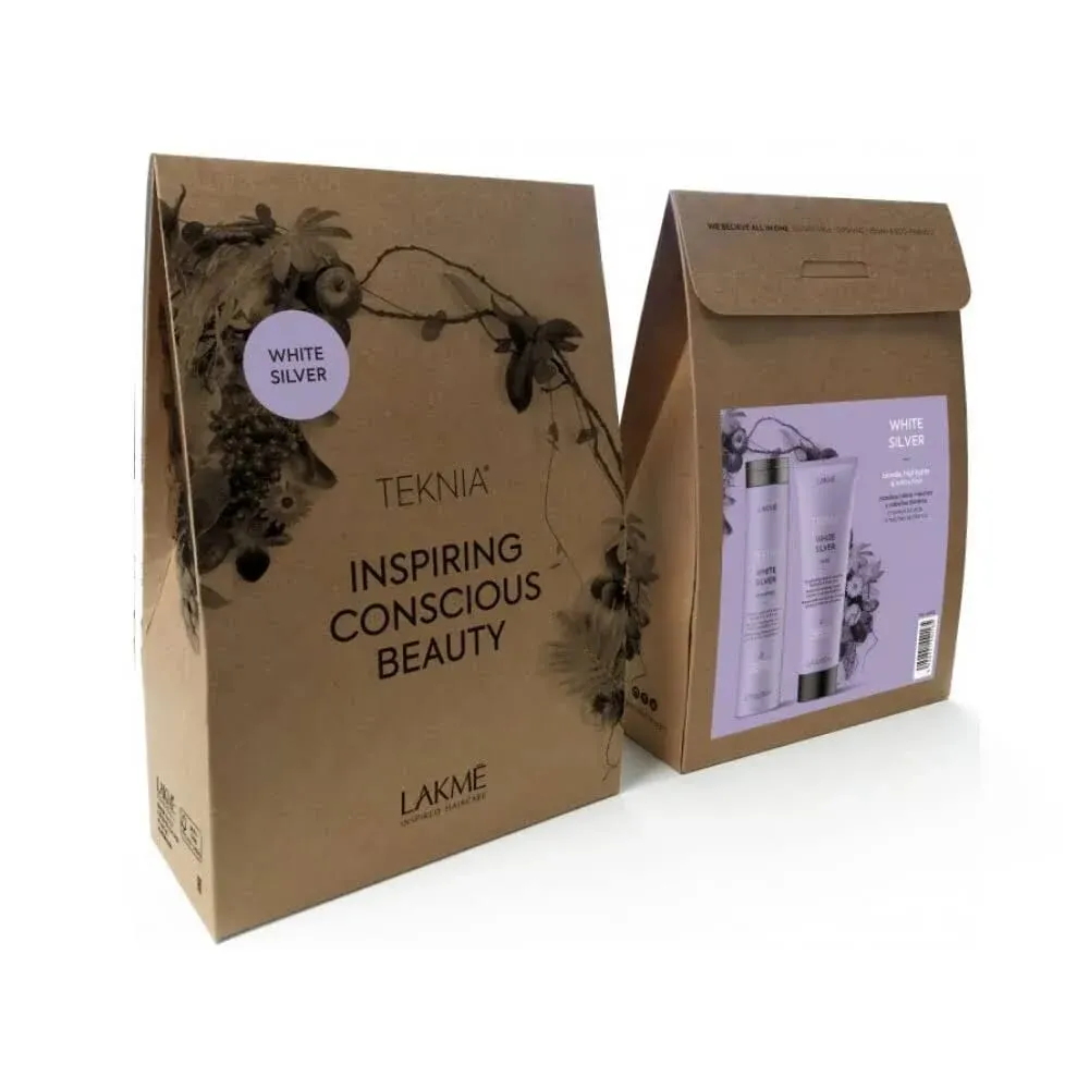 Teknia White Silver Inspirin Pack 1 Lote 2 Uds