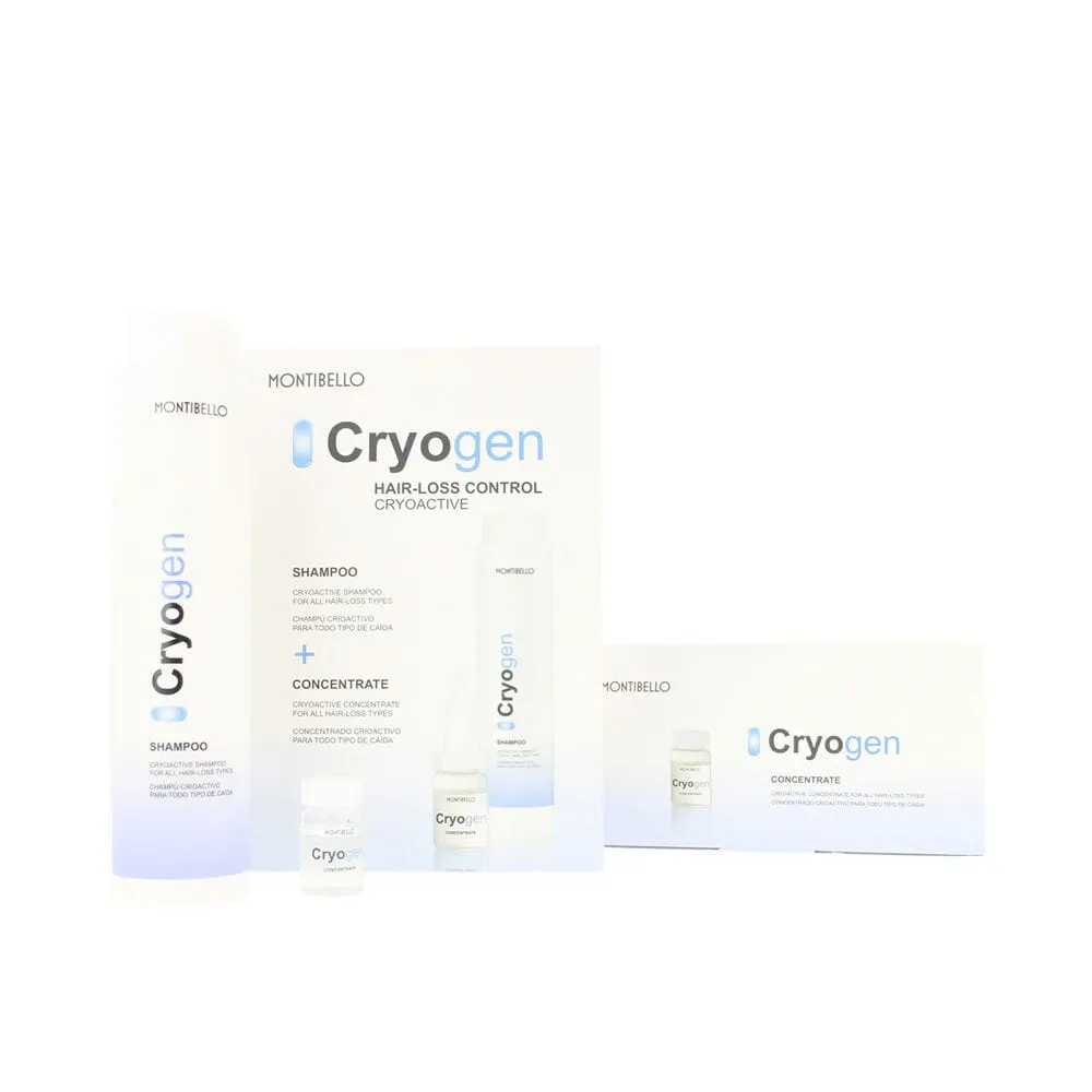 Cryogen Pack Anti Caída Champú+ Concentrado