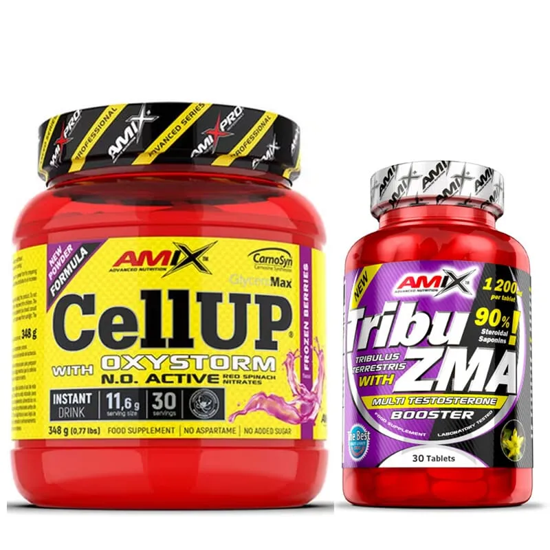 Pack Regalo Cellup Oxystorm 348g + Tribu ZMA 30 Caps