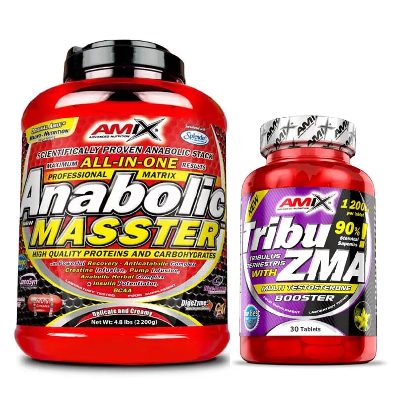 Pack Regalo Anabolic Masster 2,20 Kg + Tribu ZMA 30 Caps