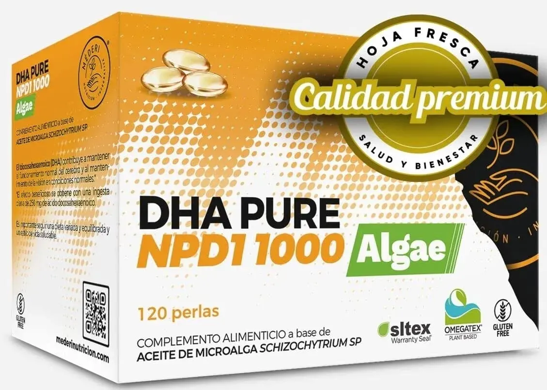 Dha Pure Algae 120 Perlas