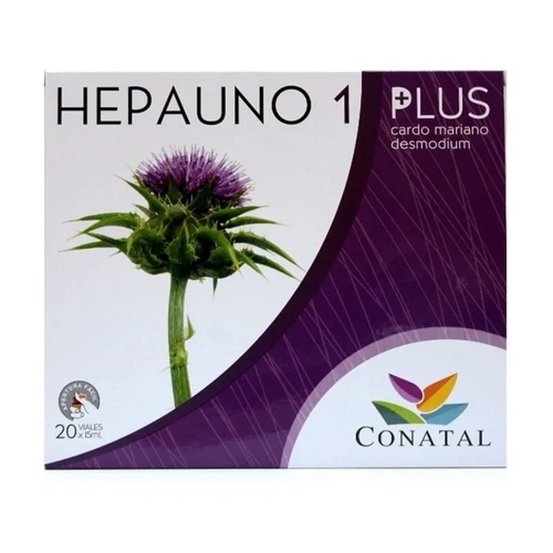 Hepauno  Plus 20 Ampollas