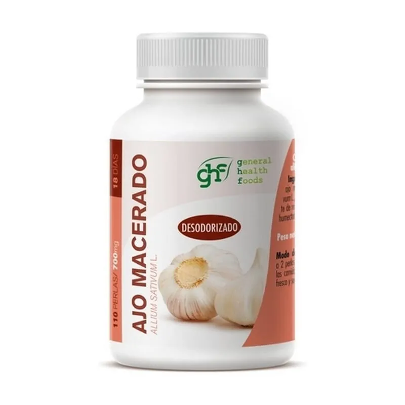Ajo Macerado 700 Mg 110 Perlas