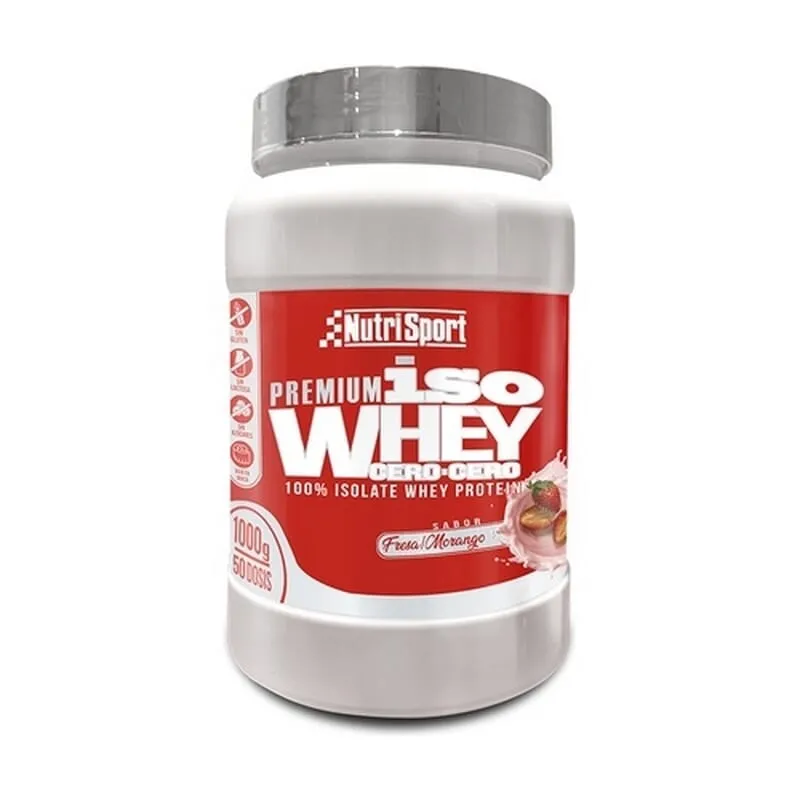 Iso Whey Cero Cero Fresa 1 Kg