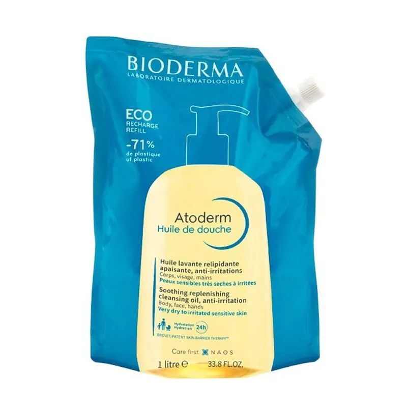 Atoderm Aceite De Ducha Eco-Refill 1 L