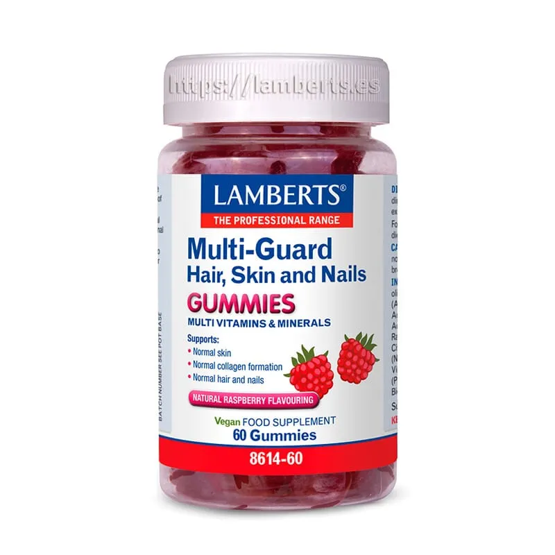Multi-Guard Hair Skin Nail Gummies 60 Gominolas