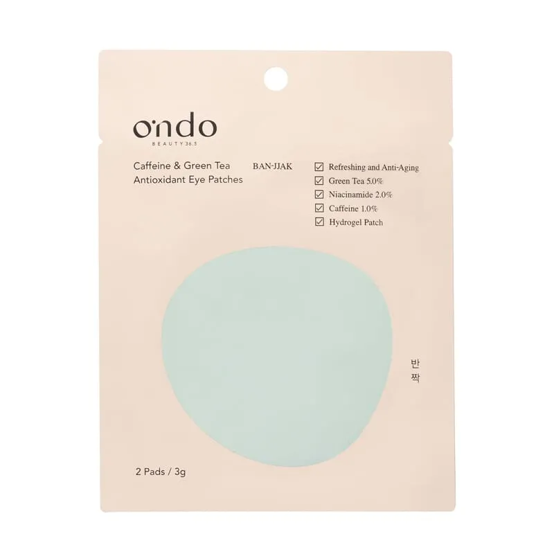 Caffeine & Green Tea Antioxidant Eye Patches 4 Uds