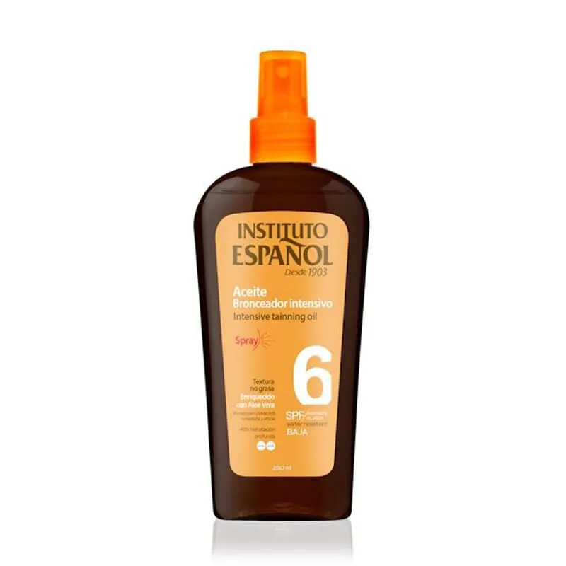 Aceite Bronceador Intensivo Spray SPF6 250 ml